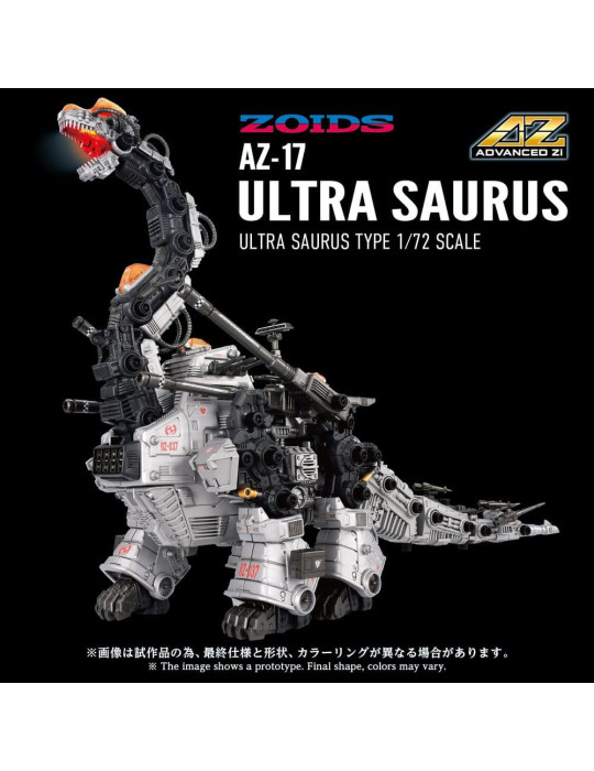 Zoids Plastic Model Kit 1/72 AZ-17 Ultra Saurus 58 cm Takara Tomy