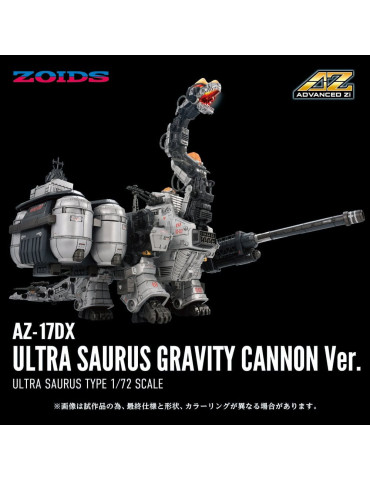 Zoids Plastic Model 1/72 AZ-17DX Ultra Saurus Gravity Cannon Deluxe Version 58 cm Takara Tomy