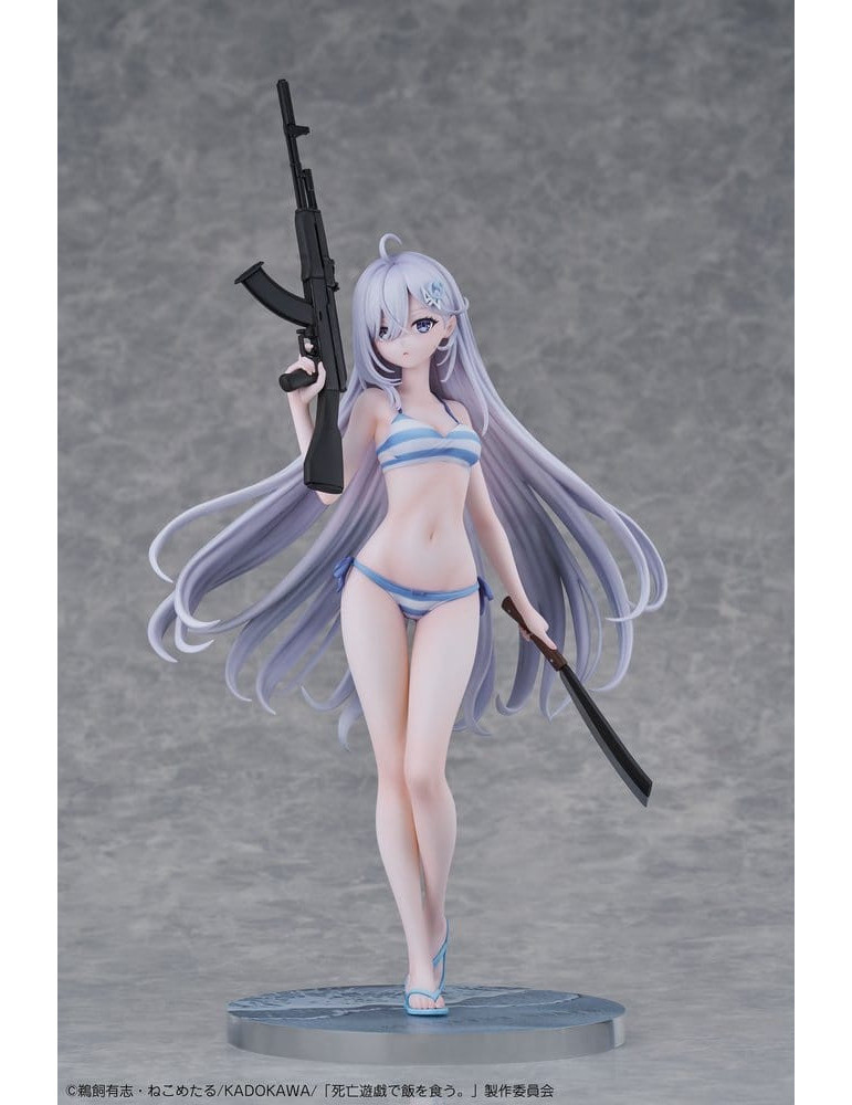 Playing Death Games to Put Food on the Table PVC Figure 1/7 Yuki 30 cm Design COCO