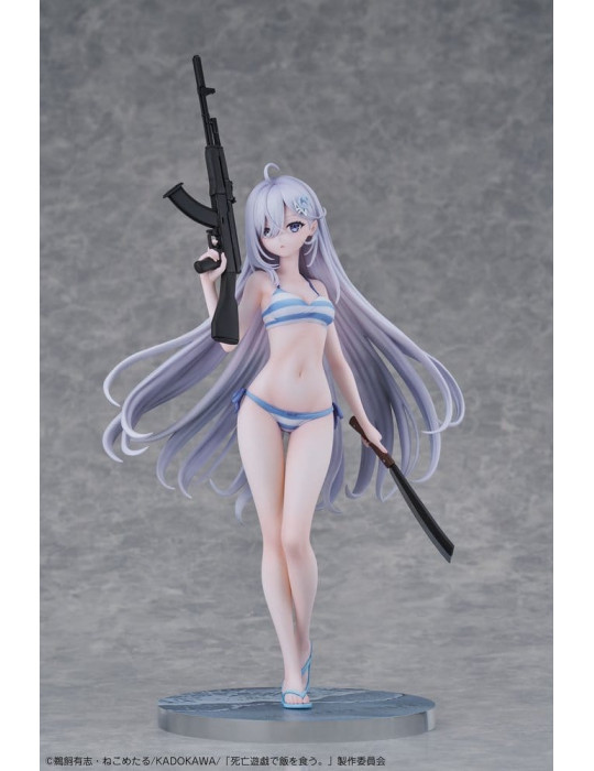Playing Death Games to Put Food on the Table PVC Figure 1/7 Yuki 30 cm Design COCO