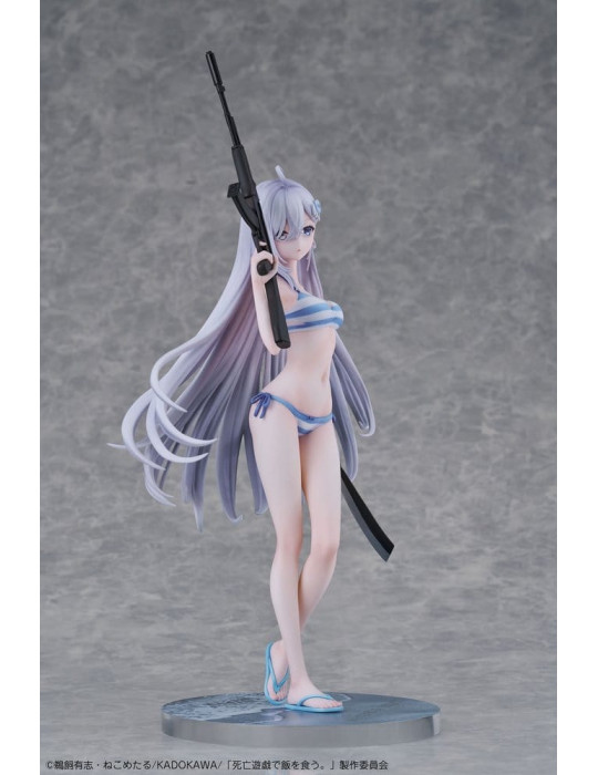 Playing Death Games to Put Food on the Table PVC Figure 1/7 Yuki 30 cm Design COCO