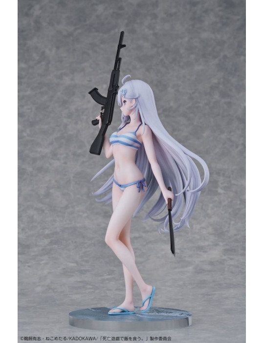 Playing Death Games to Put Food on the Table PVC Figure 1/7 Yuki 30 cm Design COCO