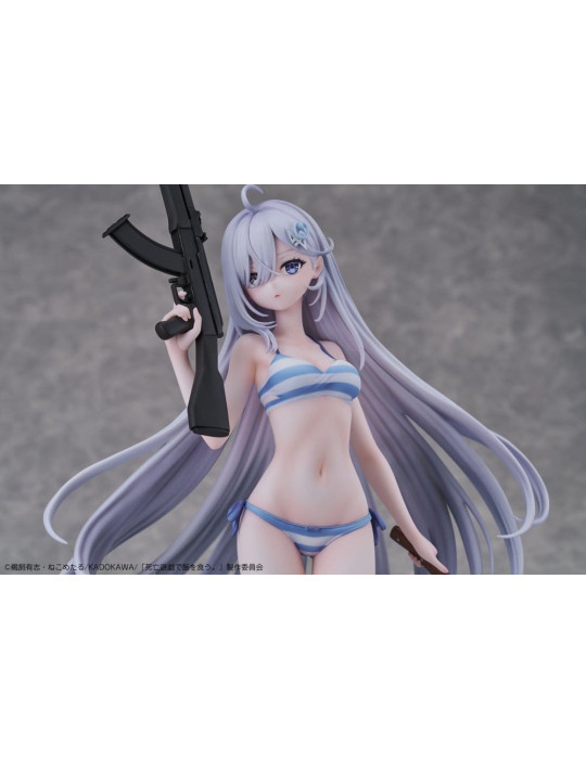Playing Death Games to Put Food on the Table PVC Figure 1/7 Yuki 30 cm Design COCO