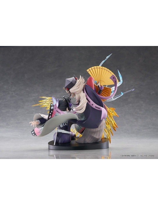 Demon Slayer: Kimetsu no Yaiba PVC Figures 2-Pack Shinobu Kocho & Doma 18 cm Claynel