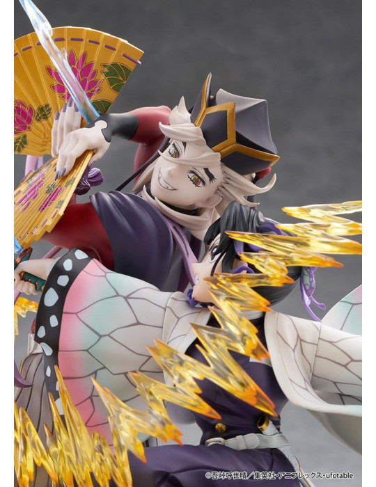 Demon Slayer: Kimetsu no Yaiba PVC Figures 2-Pack Shinobu Kocho & Doma 18 cm Claynel