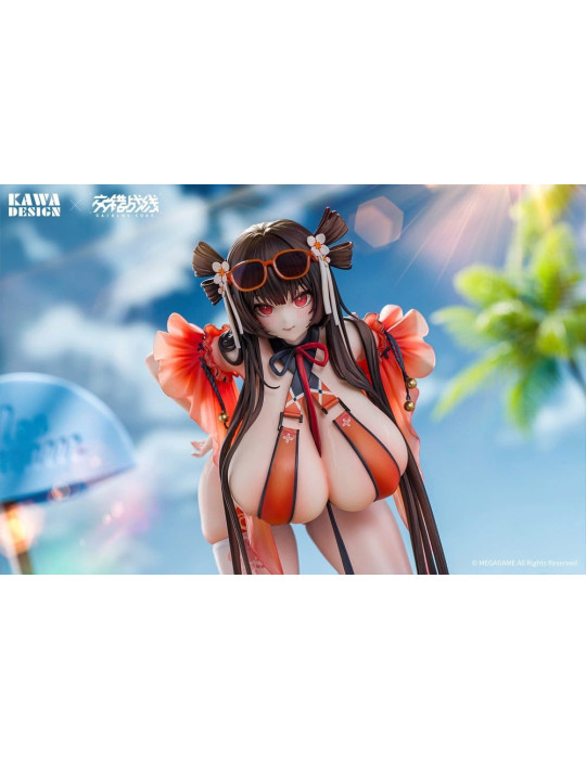 Daiblos Core figurine PVC 1/6 Maree Rouge Rakubai no Utage Wet Ver. 25 cm Kawa Design