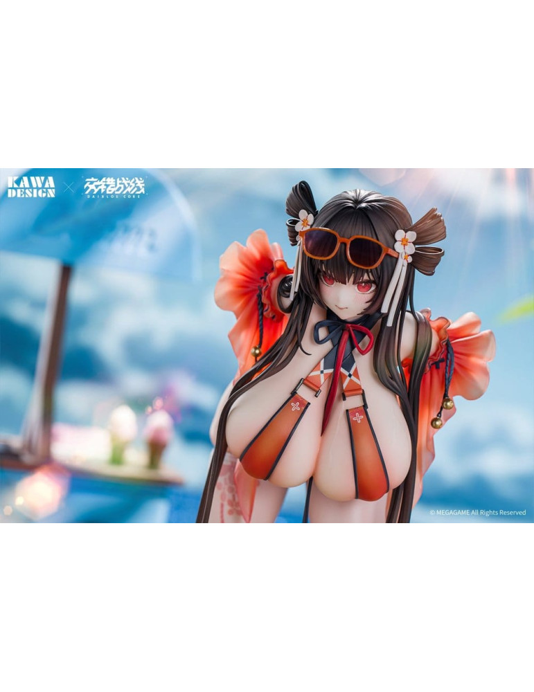 Daiblos Core PVC Figure 1/6 Maree Rouge Rakubai no Utage Wet Ver. 25 cm Kawa Design