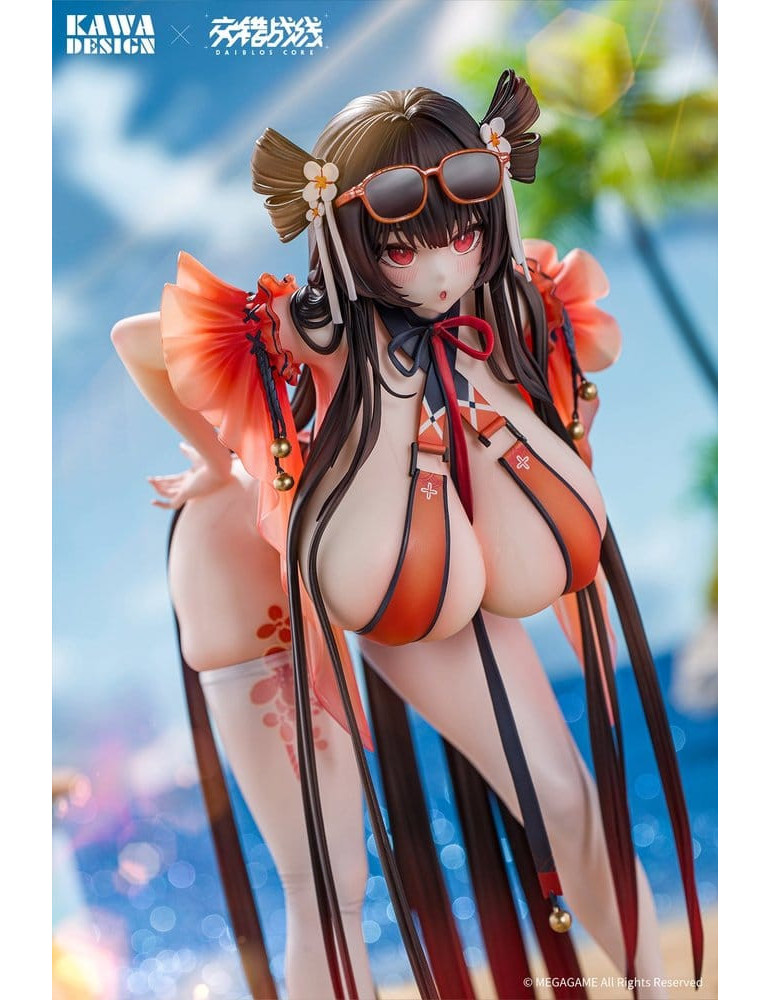 Daiblos Core PVC Figure 1/6 Maree Rouge Rakubai no Utage Wet Ver. 25 cm Kawa Design