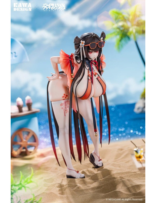 Daiblos Core PVC Figure 1/6 Maree Rouge Rakubai no Utage Wet Ver. 25 cm Kawa Design