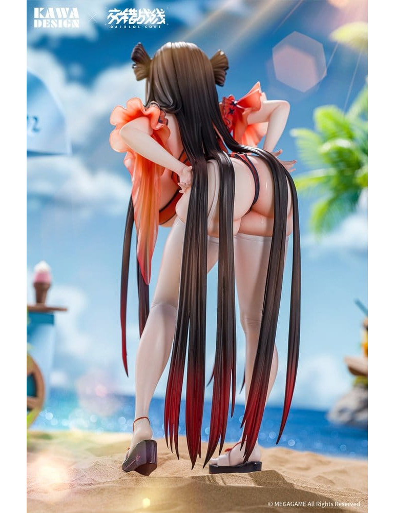 Daiblos Core PVC Figure 1/6 Maree Rouge Rakubai no Utage Wet Ver. 25 cm Kawa Design