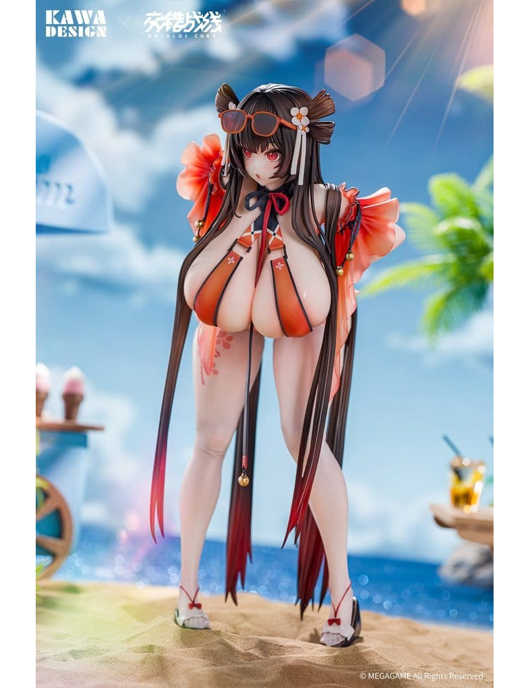 Daiblos Core PVC Figure 1/6 Maree Rouge Rakubai no Utage Wet Ver. 25 cm Kawa Design