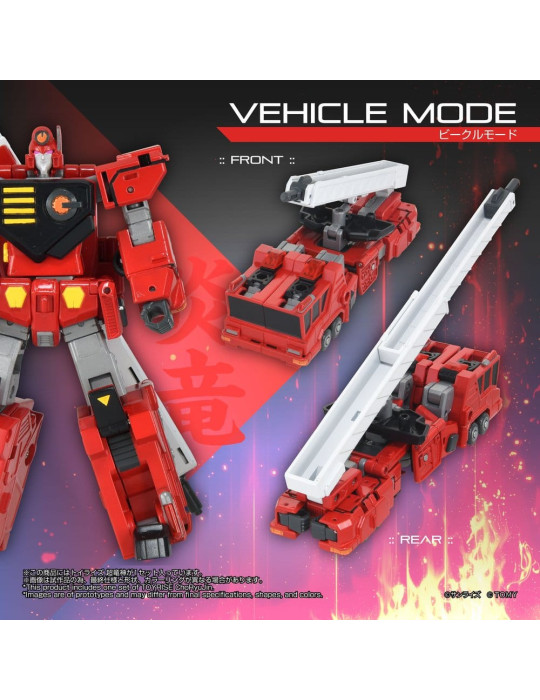The King of Braves GaoGaiGar TOYRISE Action Figure Choryujin 15 cm Takara Tomy