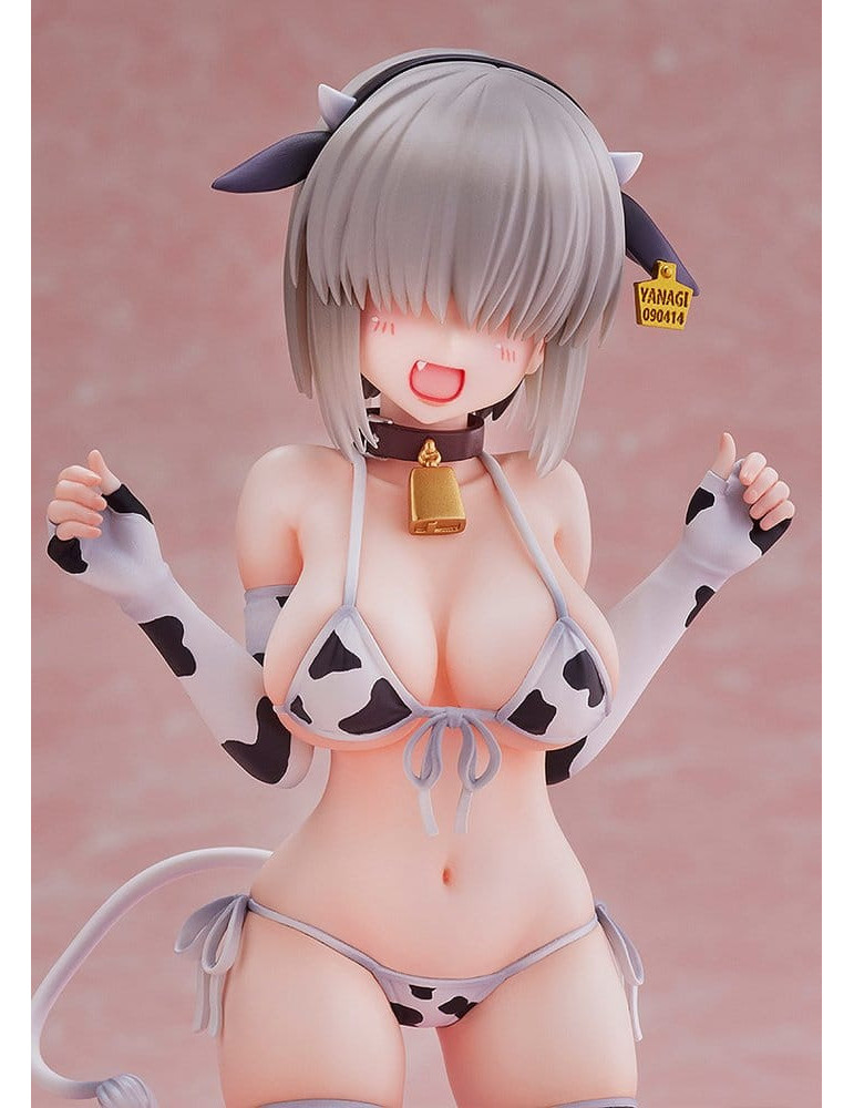 Uzaki-chan Wants to Hang Out! 2nd Season PVC Figure 1/7 Yanagi Uzaki (Cow Bikini) (re-run) 15 cm New Wave Toys