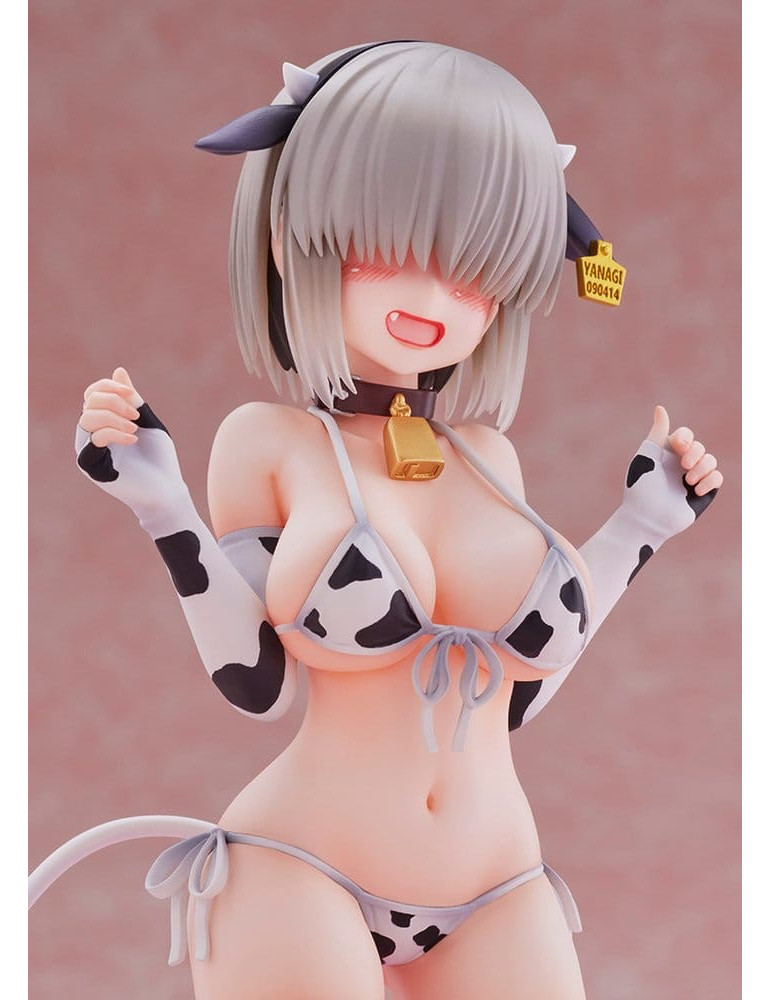 Uzaki-chan Wants to Hang Out! 2nd Season figurine PVC 1/7 Yanagi Uzaki (Cow Bikini) (re-run) 15 cm New Wave Toys