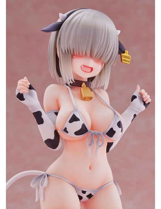 Uzaki-chan Wants to Hang Out! 2nd Season PVC Figure 1/7 Yanagi Uzaki (Cow Bikini) (re-run) 15 cm New Wave Toys