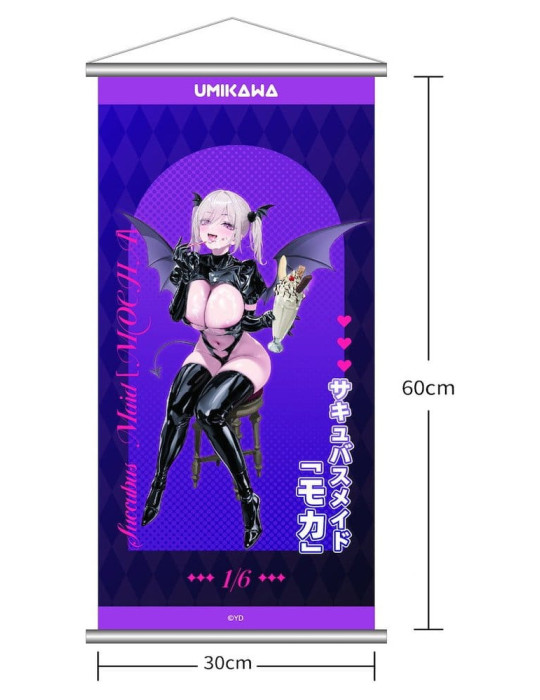 Original Character PVC Figure 1/6 Succubus Maid Moka Deluxe Edition 22 cm Umikawa