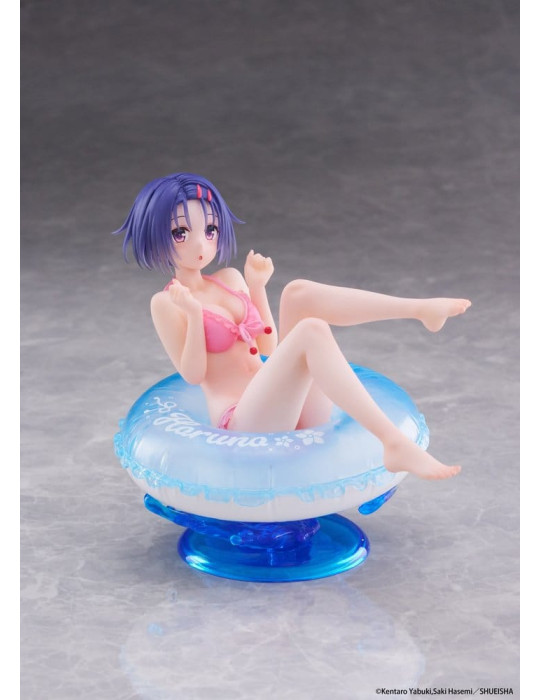 To Love-Ru Darkness Aqua Float Girls PVC Figure Haruna Sairenji 10 cm Taito