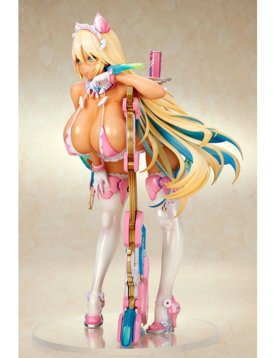 Meido-Busou PVC Figure 1/7 Ax Experimental Equipment - Ama gal camouflage Ver. 24 cm QuesQ