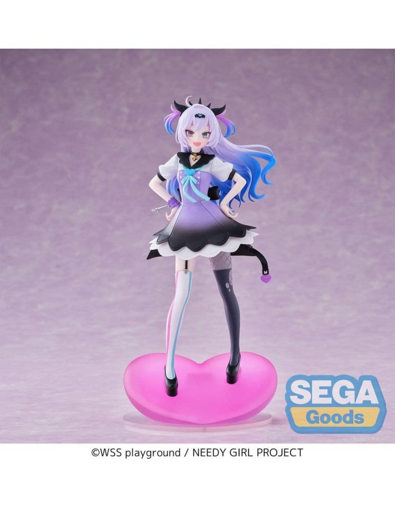 Needy Girl Overdose XStellar PVC Figure PURPLE LOLLIPOP 20 cm Sega