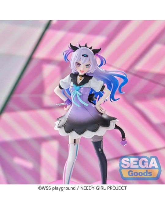 Needy Girl Overdose XStellar PVC Figure PURPLE LOLLIPOP 20 cm Sega