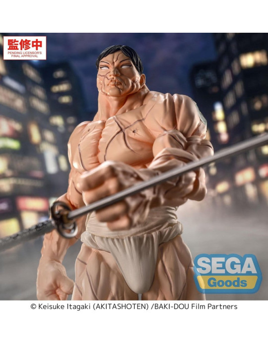 Baki-Dou Luminasta PVC Figure Kaoru Hanayama 23 cm Sega