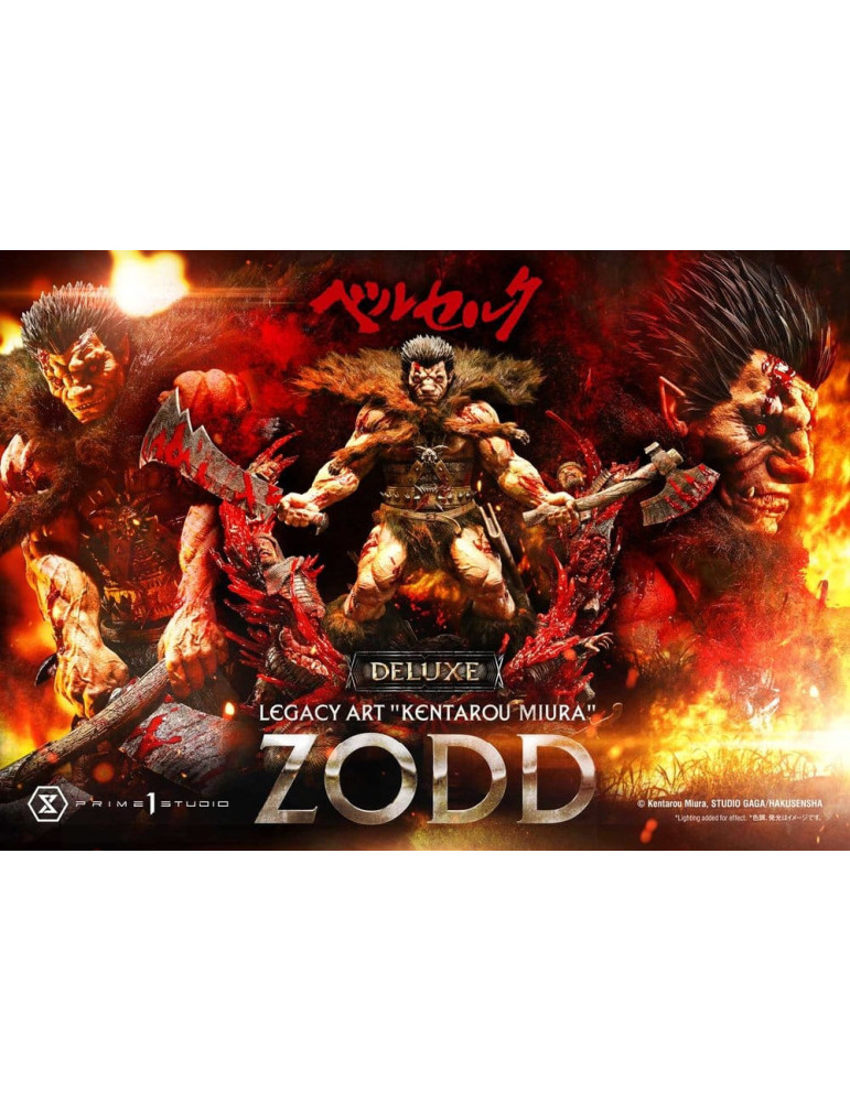 Berserk Legacy Art "Kentarou Miura" Statue 1/4 Zodd Deluxe Version 88 cm Prime 1 Studio