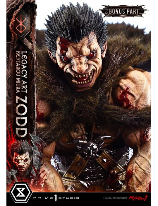 Berserk Legacy Art "Kentarou Miura" Statue 1/4 Zodd DX Bonus Version 88 cm Prime 1 Studio