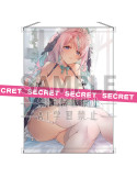 Moto4 Original Illustration Youen na Manazashi de Yuuwaku Shitekuru Kanojo X-rated Tapestry