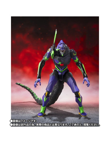 Evangelion S.H.MonsterArts Action Figure Test Type-01 "G" Awakening Form 15 cm Bandai