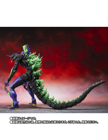 Evangelion S.H.MonsterArts Action Figure Test Type-01 "G" Awakening Form 15 cm Bandai 2