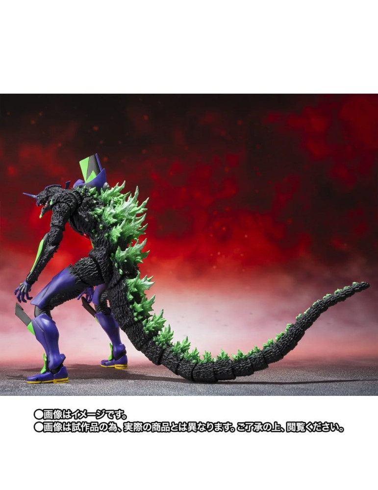 Evangelion S.H.MonsterArts Action Figure Test Type-01 "G" Awakening Form 15 cm Bandai