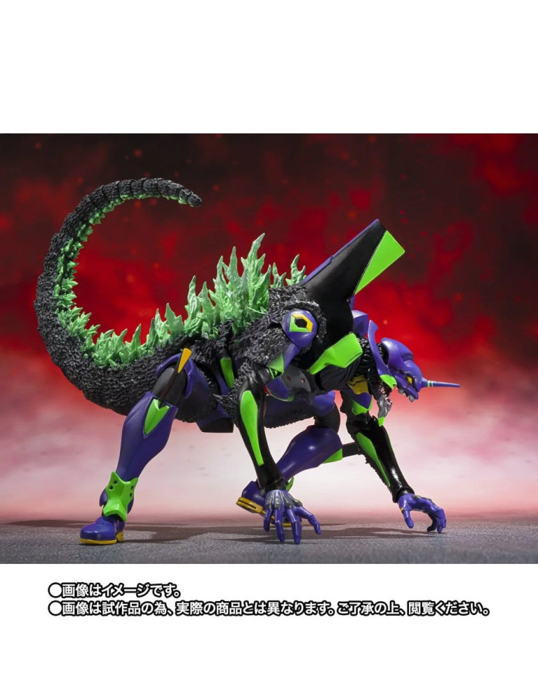 Evangelion S.H.MonsterArts Action Figure Test Type-01 "G" Awakening Form 15 cm Bandai