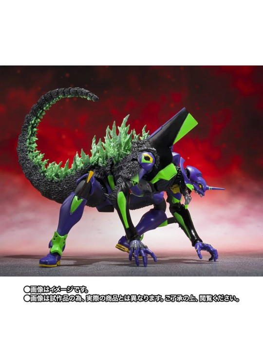 Evangelion S.H.MonsterArts Action Figure Test Type-01 "G" Awakening Form 15 cm Bandai