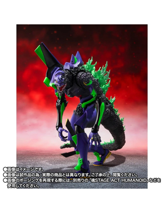 Evangelion S.H.MonsterArts Action Figure Test Type-01 "G" Awakening Form 15 cm Bandai