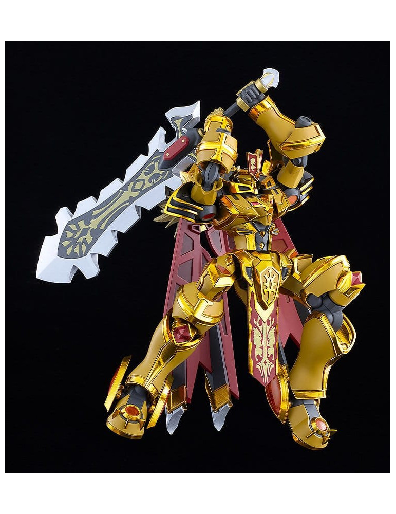 Knight's & Magic Moderoid Plastic Model Kit Goldleo: Royal Metallic Ver. 14 cm Good Smile