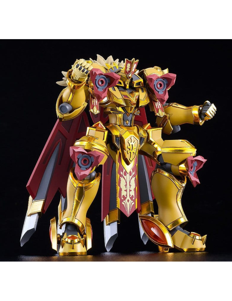 Knight's & Magic Moderoid Plastic Model Kit Goldleo: Royal Metallic Ver. 14 cm Good Smile
