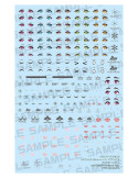 Megami Device M.S.G. Plastic Model Kit Yggdrasis Garm Ripper Avalanche Eye Decal Set Kotobukiya
