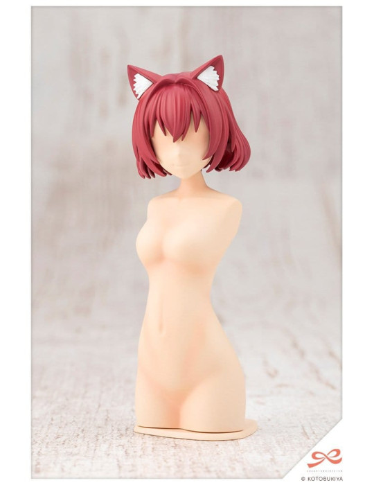 Sousai Shojo Teien Model Kit Accessory Set Arranged Wigs Animal Ears Bob Cat 9 cm Kotobukiya