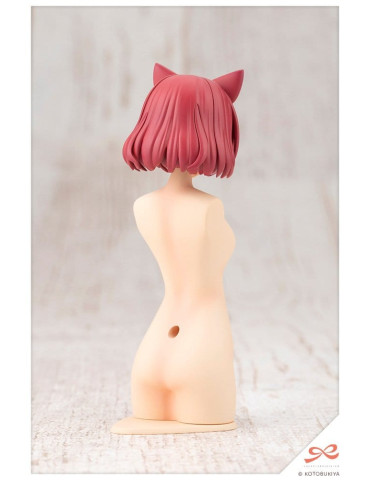 Sousai Shojo Teien Model Kit Accessory Set Arranged Wigs Animal Ears Bob Cat 9 cm Kotobukiya 2