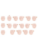 Megami Device M.S.G. Plastic Model Kit 10 Face Set Puni Mofu 01 Skin Color B Kotobukiya
