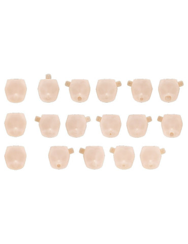 Megami Device M.S.G. Plastic Model Kit 10 Face Set Puni Mofu 01 Skin Color A Kotobukiya
