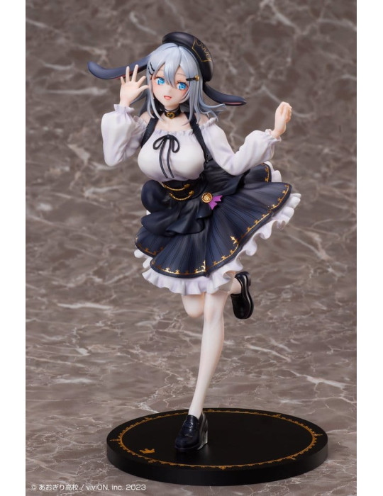 Aogiri High School PVC Figure 1/7 Yamaguro Nekuro Casual Outfit Ver. 22 cm A Dimension