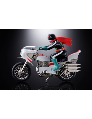 Kamen Rider Chogokin Diecast Action Figure Cyclone (Masked Rider 2) 9 cm Bandai 2