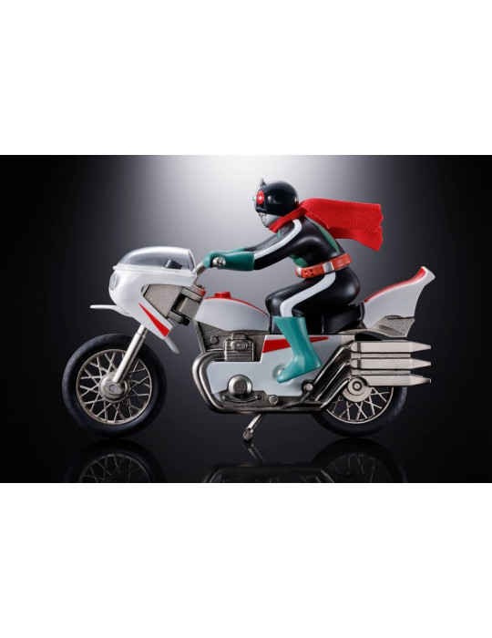 Kamen Rider Chogokin Diecast Action Figure Cyclone (Masked Rider 2) 9 cm Bandai