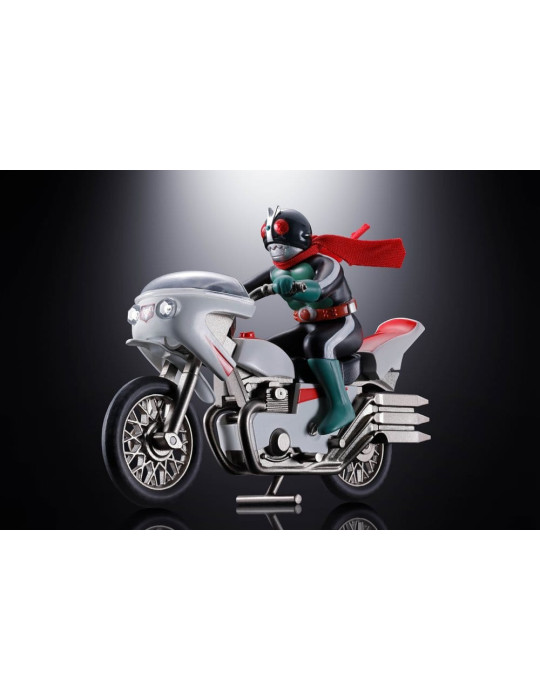Kamen Rider Chogokin Diecast Action Figure Cyclone (Masked Rider 2) 9 cm Bandai