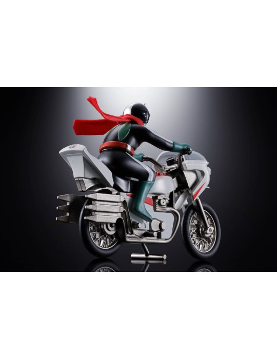 Kamen Rider Chogokin Diecast Action Figure Cyclone (Masked Rider 2) 9 cm Bandai