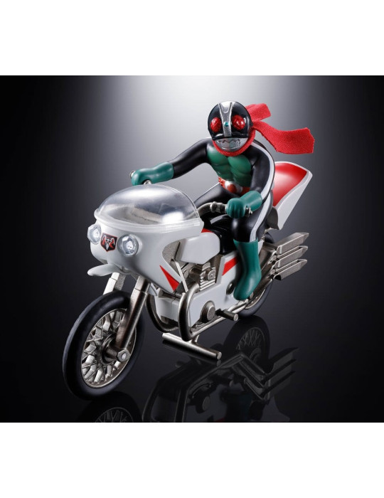 Kamen Rider Chogokin Diecast Action Figure Cyclone (Masked Rider 2) 9 cm Bandai