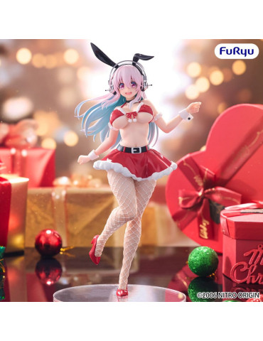 Super Sonico BiCute Bunnies PVC Figure Santa Ver. 30 cm Furyu