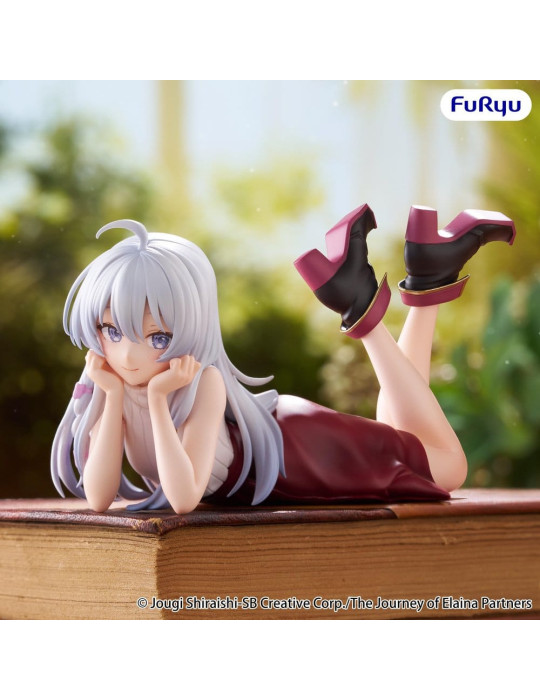 The Journey of Elaina Noodle Stopper PVC Figure Elaina Lying Down Ver. 11 cm Furyu