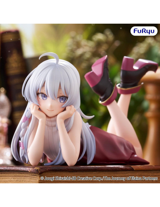 The Journey of Elaina Noodle Stopper PVC Figure Elaina Lying Down Ver. 11 cm Furyu